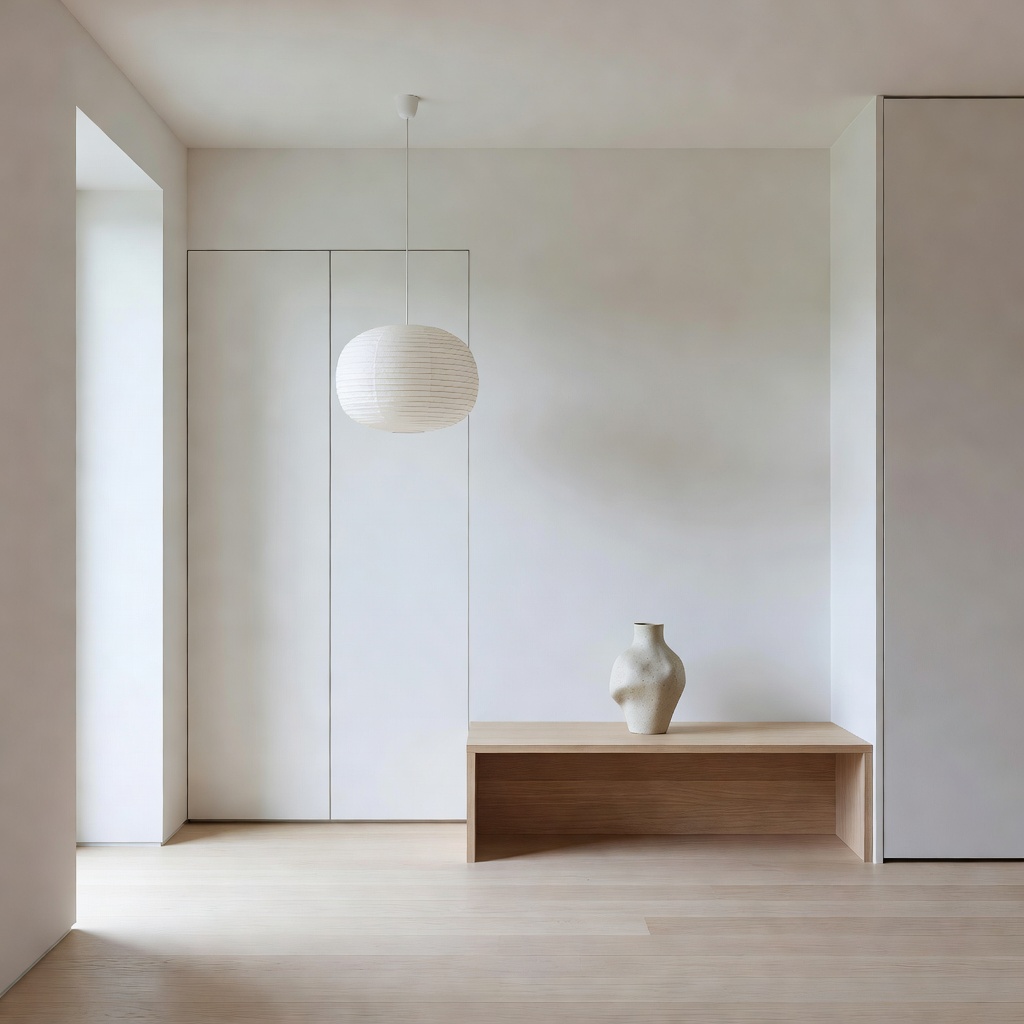 Gaya minimalis AI untuk reka bentuk dalaman rumah